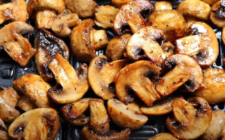 Air Fryer Garlic Butter Mushrooms: Easy and Quick