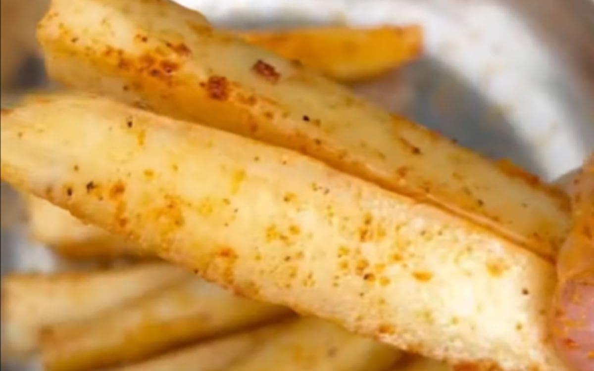 Cassava Fries in the Air Fryer